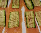 A picture of step 2 of Salmon rolls.