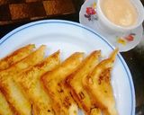 A picture of step 3 of Sweet egg bread toast.
