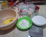 Foto langkah ke 1 dari resep Kue Akar Kelapa Wijen Renyah dan Empuk.