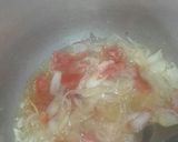 A picture of step 3 of Aaloo Gosht.