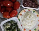 Foto del paso 1 de la receta: Salsa roja con carne molida