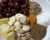 A picture of step 1 of Shami kabab.