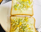 A picture of step 3 of Paneer Pesto Corn Sandwich.