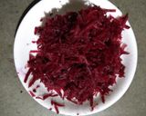 A picture of step 2 of Beetroot Barfi.