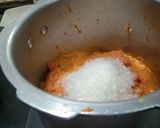 A picture of step 2 of Gajar barfi (carrot pak in pressure cooker).