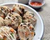 Foto langkah ke 6 dari resep Jumeokbap (Bola Nasi ala Korea).