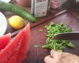 【視頻】超簡單地中海西瓜沙拉的食譜步驟3照片