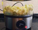 Foto del paso 1 de la receta: Coliflor al vapor (2 sabores) en cazuelas