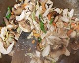 A picture of step 5 of My Ginger Chicken stirfry Noodles.