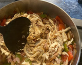 Foto del paso 5 de la receta: Alambre de pollo con tocino