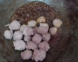 Foto langkah ke 4 dari resep Bakso Bakar Teflon Homemade.