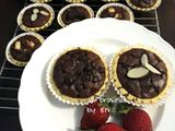 Mini pie brownies