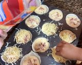 Foto del paso 5 de la receta: Mini quiches Lorraine con obleas de La Cocinera