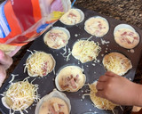 Foto del paso 5 de la receta: Mini quiches Lorraine con obleas de La Cocinera