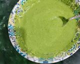 A picture of step 4 of Tri Colour Dhokla.