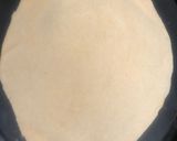 A picture of step 3 of Veggie Besan Roll.