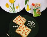 A picture of step 5 of Veg Mayonnaise Open Sandwich.
