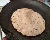 A picture of step 7 of Gujarati lunch thali.