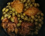 Une image de l'étape 5 de Poulet Basquaise.