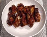 A picture of step 1 of Coke Wings.