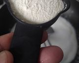 A picture of step 3 of Sitafal Basundi.