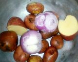 A picture of step 1 of Dum pukht.