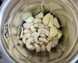 A picture of step 3 of Satvic Rabdi (VEGAN).
