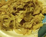 A picture of step 1 of Chicken and Dumplings the way it was.