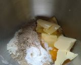 Une image de l'étape 1 de Biscuit noisette cacao.