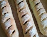 Foto langkah ke 8 dari resep Soft Baguette (choco-cheese).