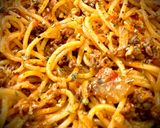 Hình bước làm 4 của món Spaghetti Sốt Bolognese