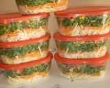 A picture of step 3 of Chicken salad & mayo sauce.