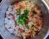 Hình bước làm 8 của món Xôi lạp xưởng