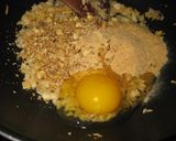 Almás - diós töltött csirkecombok párolt zöldséges rizzsel recept fázis 6 fotója