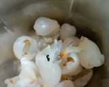 लीची मिल्क शेक रेसिपी चरण 2 फोटो