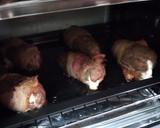 Foto del paso 9 de la receta: Carne y chile relleno de queso con tocino