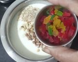 A picture of step 4 of Dry Fruit Sweet Raita.