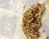 A picture of step 2 of Qeema roll.