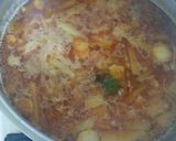 Karalábé leves recept fázis 5 fotója
