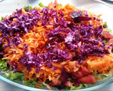 Foto del paso 3 de la receta: Ensalada de Tomate, Col roja (Lombarda) y Zanahorias