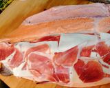 Foto del paso 4 de la receta Trucha rellena de jamón y queso