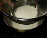 A picture of step 1 of Pistachio Saffron Cream Cake.