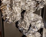 A picture of step 2 of Chicken Bacon Ranch Foil Pack.