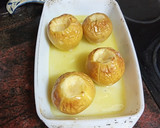 Foto del paso 2 de la receta: Tarta de manzana asada y flan con helado