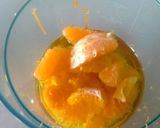 A picture of step 1 of Orange Cake.