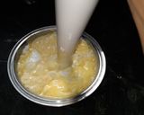 A picture of step 16 of Butterscotch rajbhog ice-cream chocolate cake.