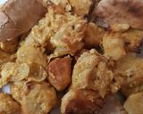 A picture of step 4 of Chicken Shawarma. 😁.