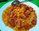 Foto langkah ke 7 dari resep Sosis asam manis pedas.