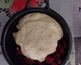 A picture of step 2 of Potato-Beet Salad in Cucumber-tofu dressing.