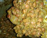 A picture of step 6 of Kala chana chole(Black chickpea​ chole).
